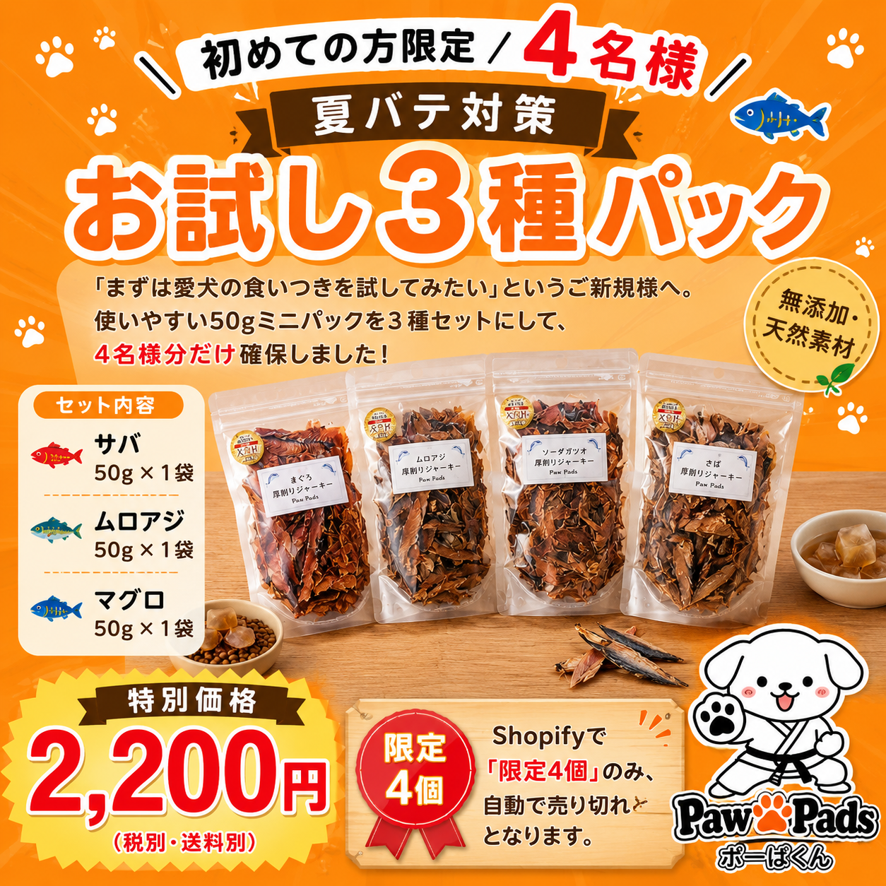 初めてセット【2名様限定】