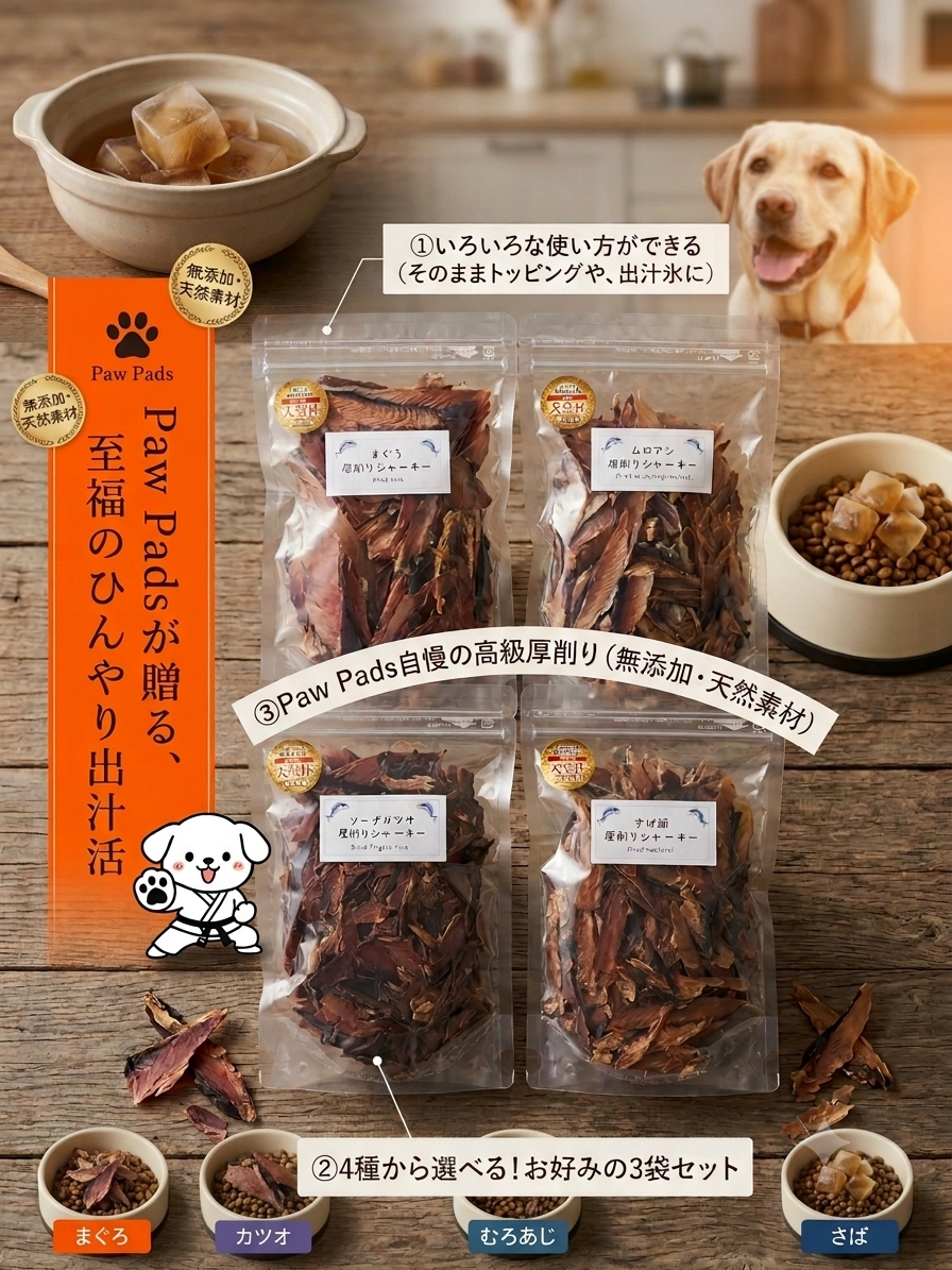【今週限定50組】夏バテ、食欲減退対策!選べる高級厚削り