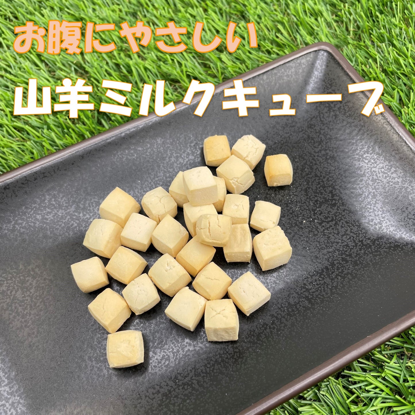 お腹にやさしい、山羊ミルクキューブ
