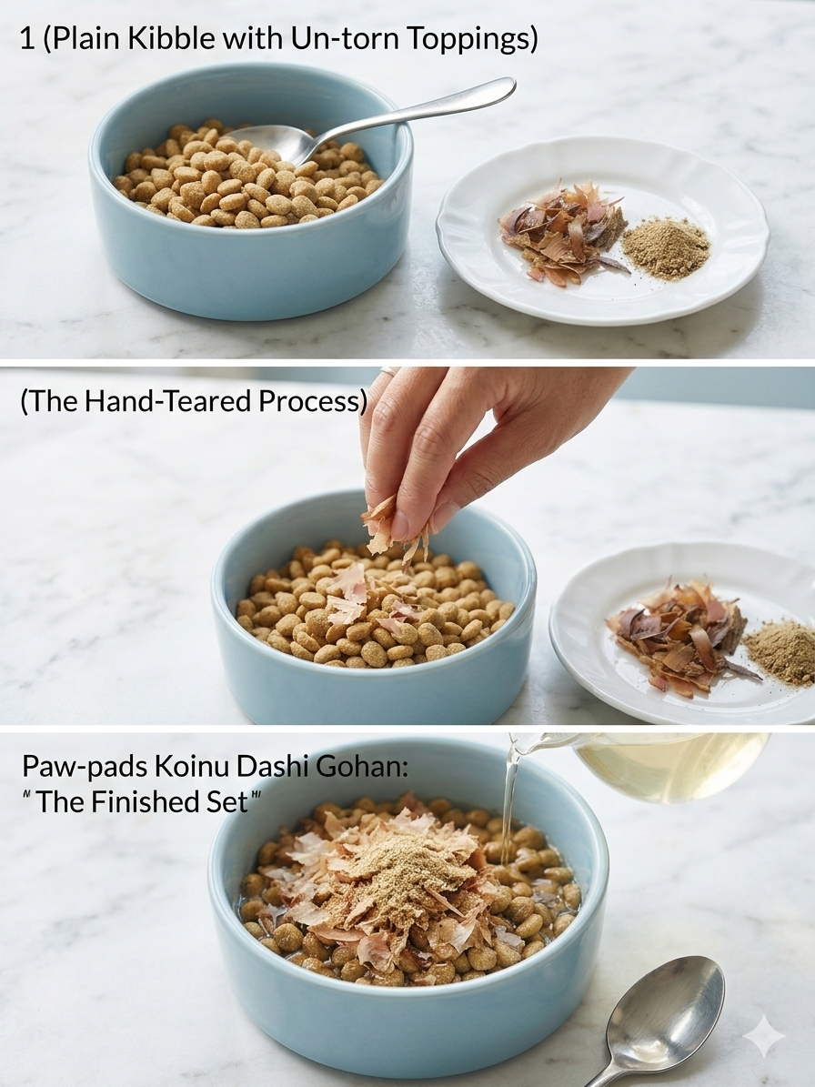 【解禁】Paw Pads究極の「黄金出汁ごはん」コンプリートセット