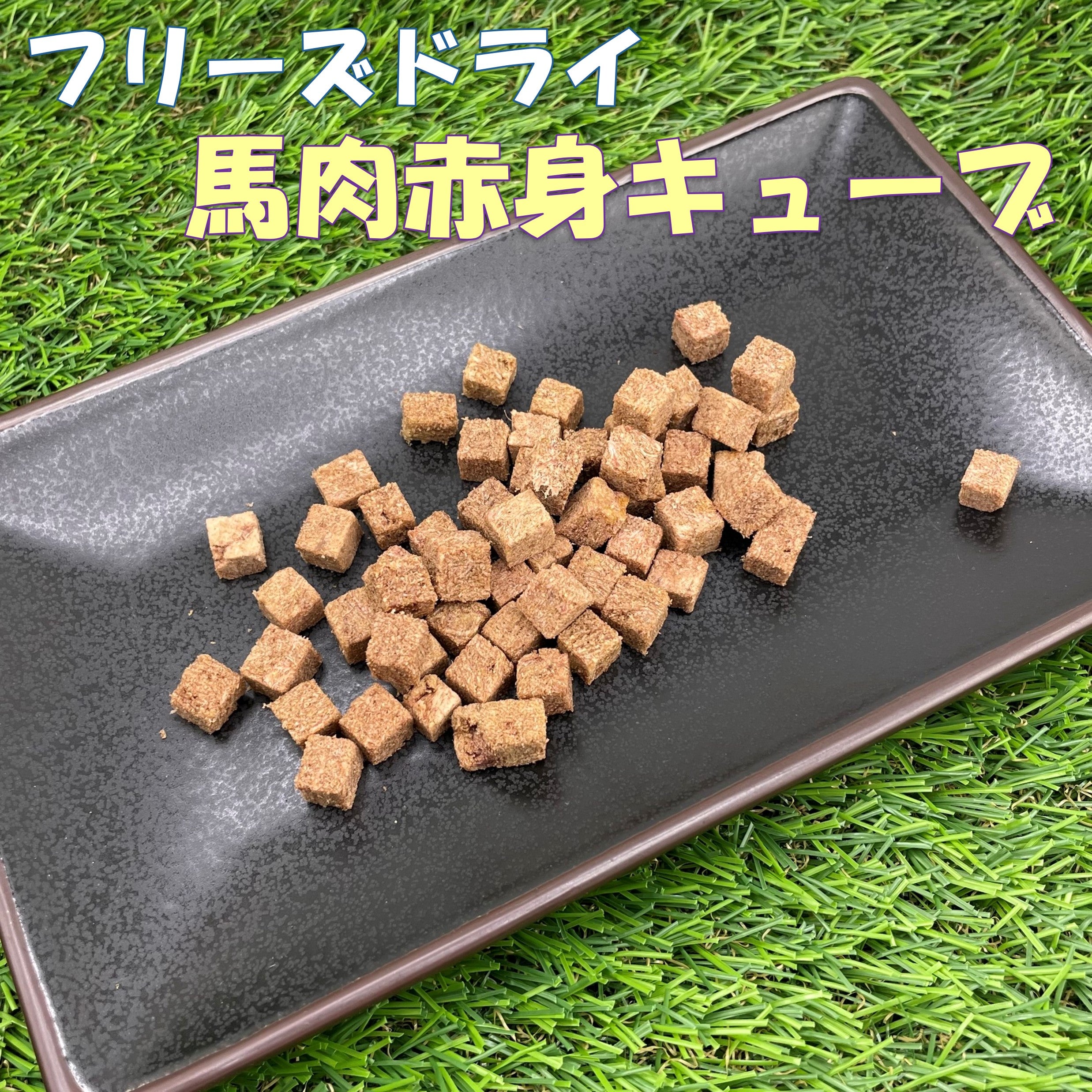 フリーズドライ馬肉赤身キューブ